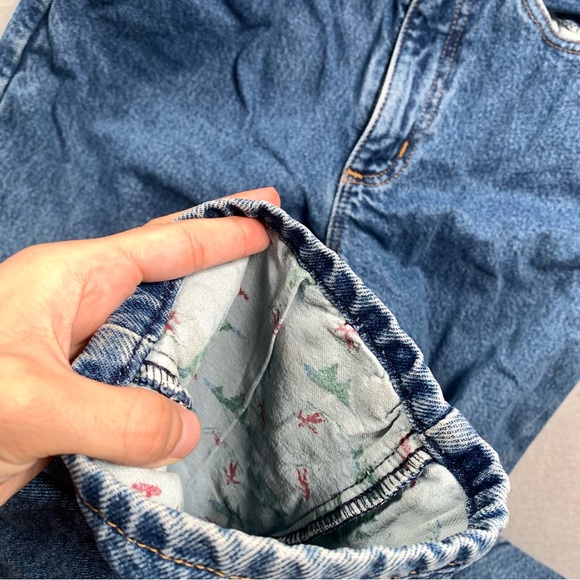 L.L. Bean Double L Relaxed Fit Jeans Womens 4T Blanket Lined Petite Vintage - Picture 11 of 16